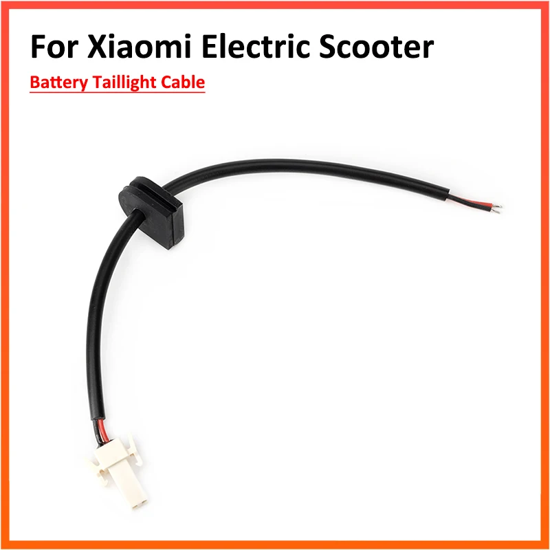 Taillight Silicone Plug Battery Cable for Xiaomi Mijia M365 1S Pro MI3 Electric Scooter Rubber Line Terminal Parts