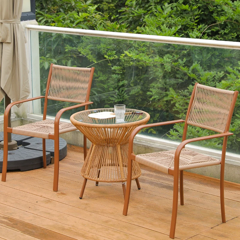 Дизайнерские эргономичные садовые стулья с удобной ручкой из скандинавского