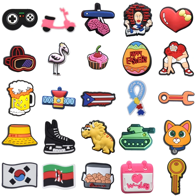 

Girl Women Charm Set Jeans Gifts Para Pins Kids Men Wholesale Bulk Shoes Accessories Boy Shoe Charms Decorations for Crocs Packs