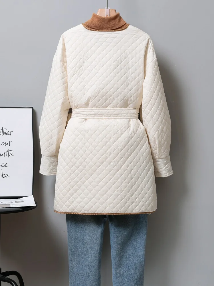 Women Long Down Jacket Casual Style White Duck Down Jackets Spring Autumn Coats And Parkas Female Outwear