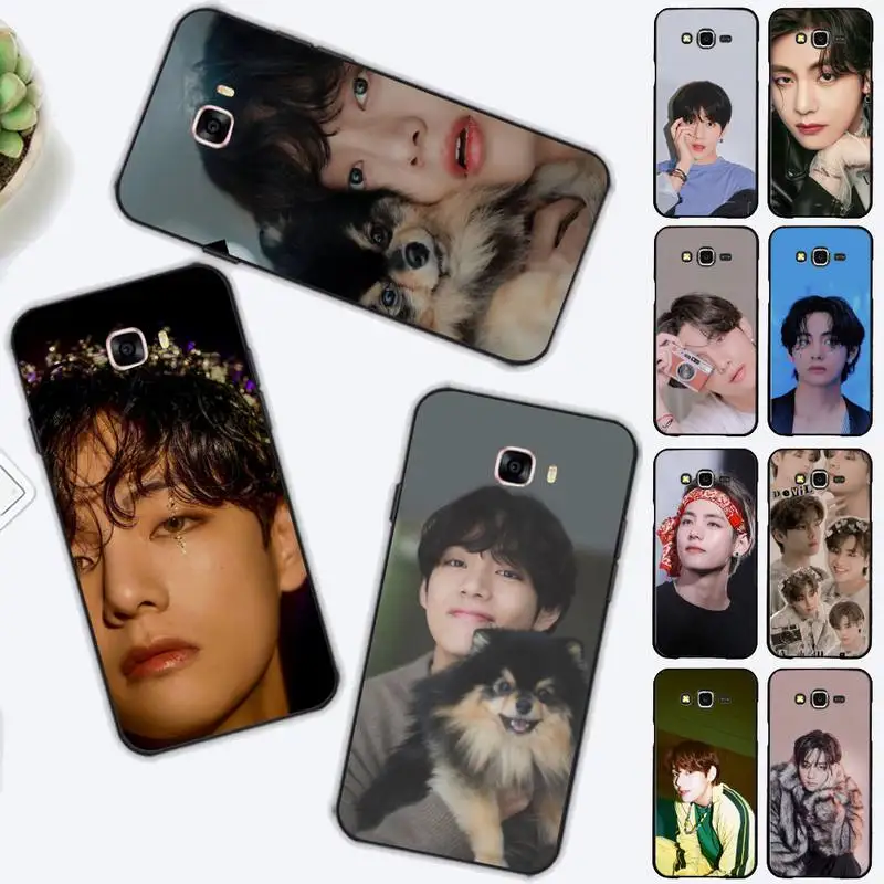 

Kim Taehyung Phone Case for Samsung J 4 5 6 7 8 prime plus 2018 2017 2016 J7 core