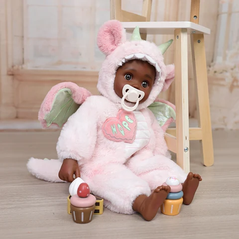 Cloveray 18-дюймовая виниловая кукла  Kawaii Little Flying Dragon