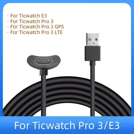 

Зарядное устройство для Ticwatch Pro/E3/Pro 3/Pro 3 GPS/Pro 3 LTE док-станция для быстрой зарядки USB Pro3 умные часы зарядное устройство аксессуары