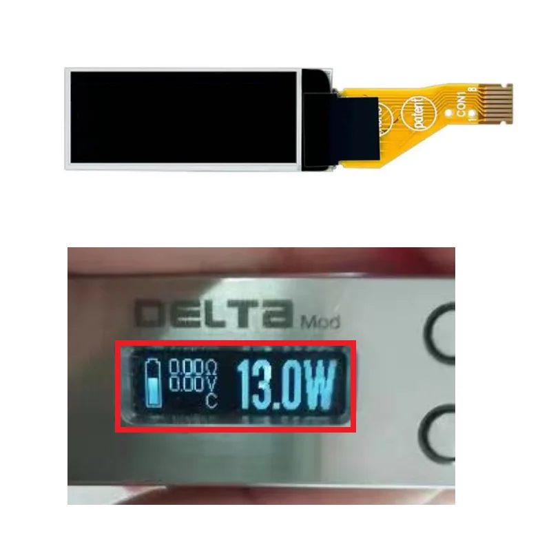 ЖК-дисплей 0,91 дюйма 8Pine 128*32 для ремонта OLED-экрана Delta mod