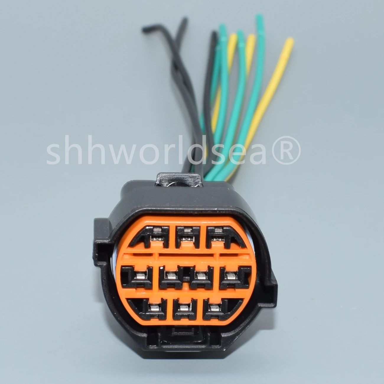 

Shhworldsea 1 компл. 10-контактный HP066-10021 GL221-10021 автомобильная фара в сборе, розетка для HYUNDAI Verna KIA K1 K2 K3