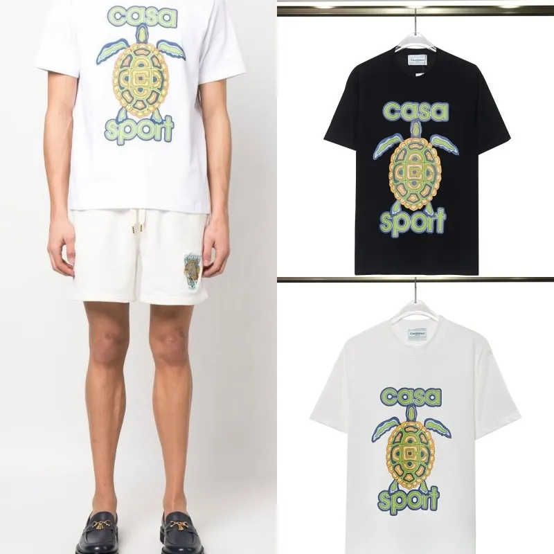 

Новинка 2023, футболка с принтом настоящая черепаха Касабланка, топ с надписью для пары, хлопковая футболка с коротким рукавом, мужские футбол...