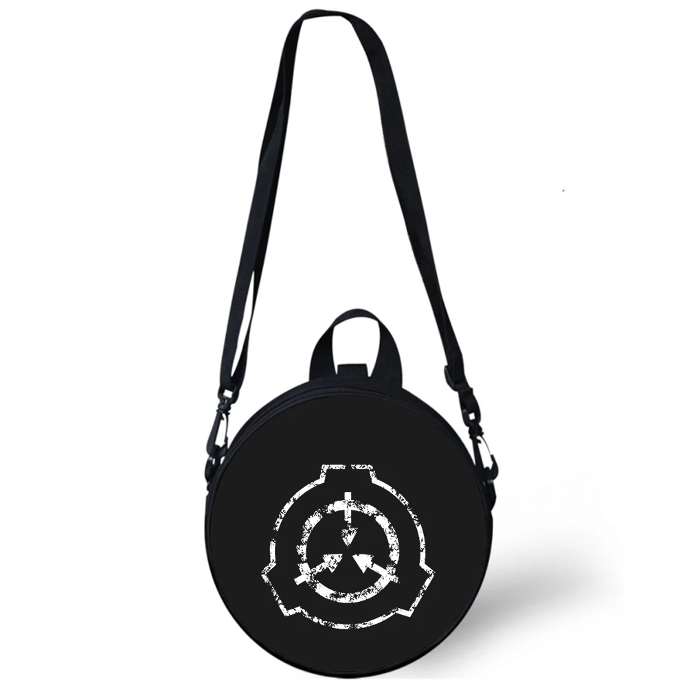 scp Special Containment Child kindergarten Bag 3D Print Crossbody Shoulder Bags For School Women Mini Round Bagpacks Rugtas Bag