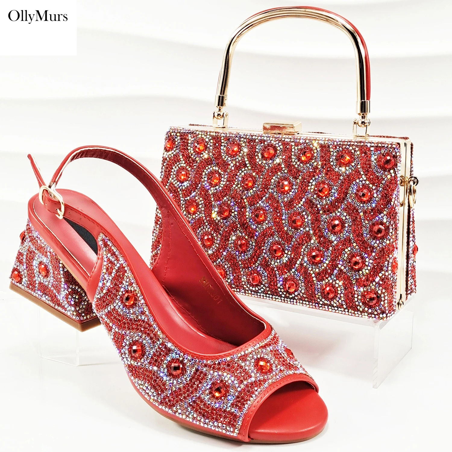 Летний дизайн специальный комплект женской обуви и сумок итальянские элегантные