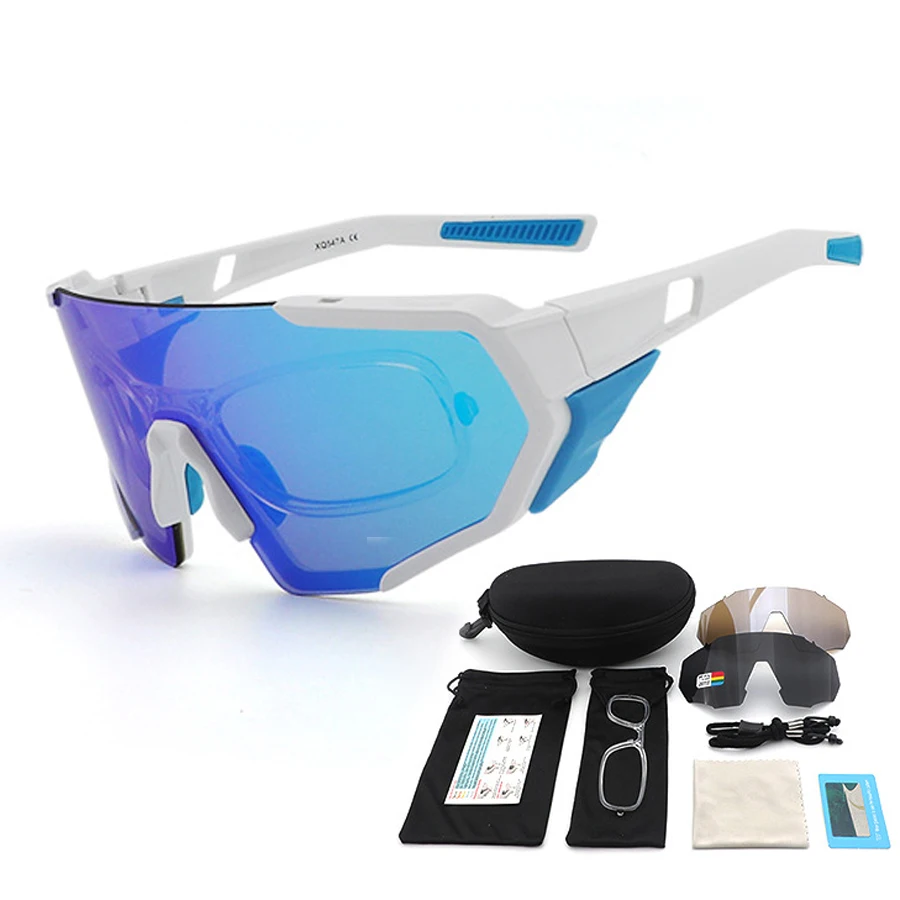 

Riding Cycling Sunglasses Polarized Sport Bicycle Goggles Mountain Bike Glasses Myopic Men's Women Cycling Eyewear