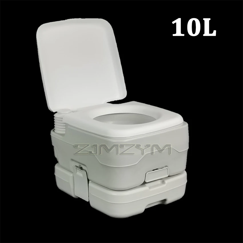 

Портативный туалет на колесах, уличный кемпинг, караван, дорожный корабль, смывной туалет для пожилых беременных женщин, водосберегающий мобильный туалет 10 л/20 л