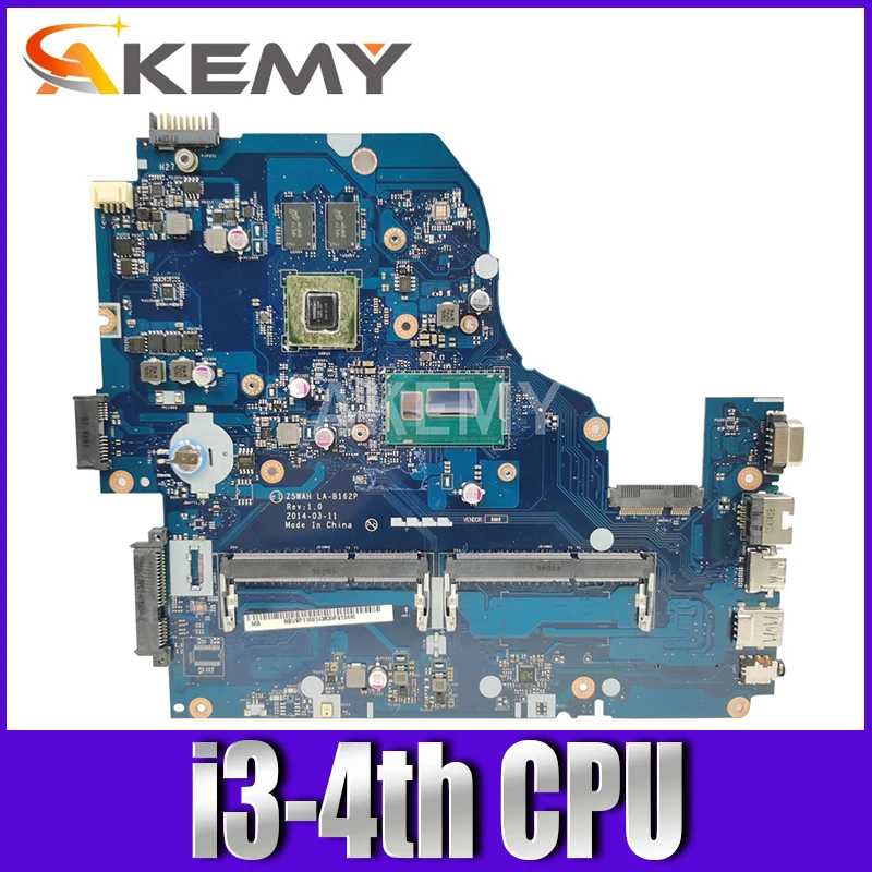 Материнская плата для ноутбука Acer aspire E1-572 материнская Z5WAH E1-572G NBMLC11004 i3-4th CPU HM86 820M gpu