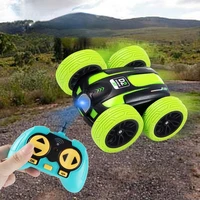 2 4g 4wd mini rc stunt car high speed drift buggy double sided remote control cars 360%c2%b0 flip kids robot boy toy