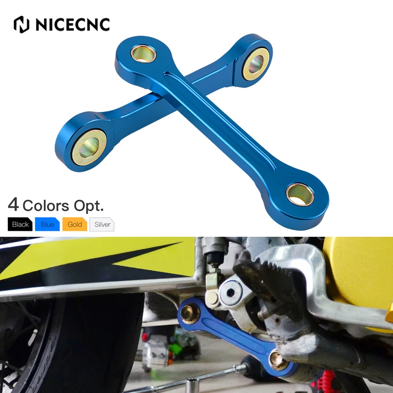 

Motorcycle Linkage Lowering Link Kit for Suzuki DRZ400 For Kawasaki KLX400 DRZ KLX 400 2000-2019 2018 2017 2016 2015 Lower 7cm