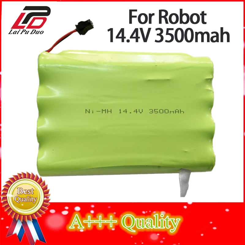 

14.4V 3500mah NI-MH Replacement Battery 899 699 750 730 for Robot Vacuum Cleaner Battery WITH NTC PTC Overcurrent Protection