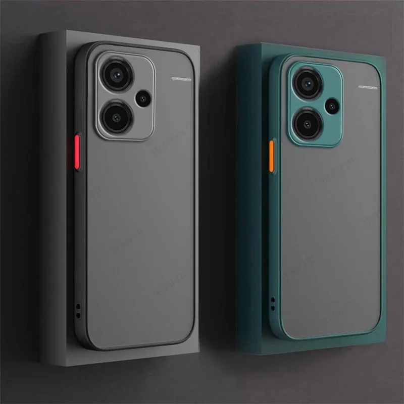 Фото Новый противоударный бронированный чехол для Xiaomi Redmi Note 13 Pro 5G 4G note 14 Pro Plus note14, мягкий бампер из ТПУ, прозрачный жесткий чехол из ПК, каске №2