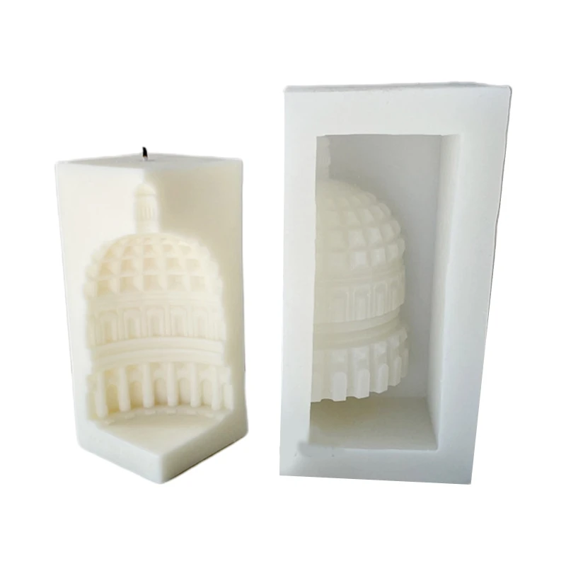 

Nordic Architectural Decor Candle Silicone Molds for DIY Craft Jewelry Making