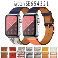for apple watch band 7 se 6 5 4 3 38mm 40mm 41mm genuine leather solo loop bracelet strap sports girdle iwatch 42mm 44mm 45mm