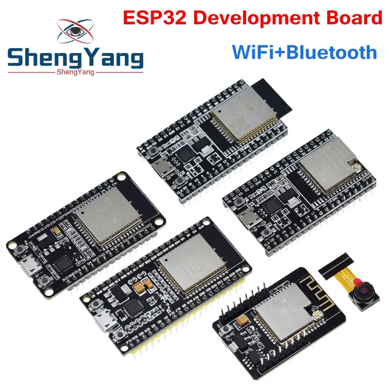 Макетная плата ESP32 1 шт., Wi-Fi + Bluetooth, сверхнизкое энергопотребление, два ядра, ESP-32S ESP32-WROOM-32D ESP 32