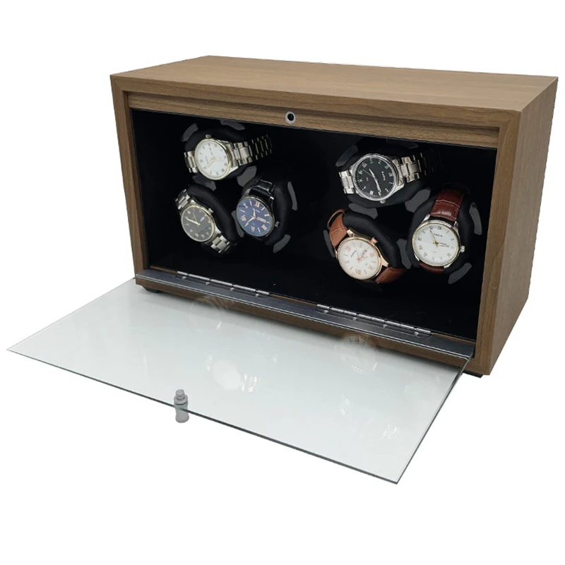

Watch Winder Usb Powered For Automatic Watches Mechanical Watches Rotator Holder Wood Case Winding Cabinet Storage Display Boxes