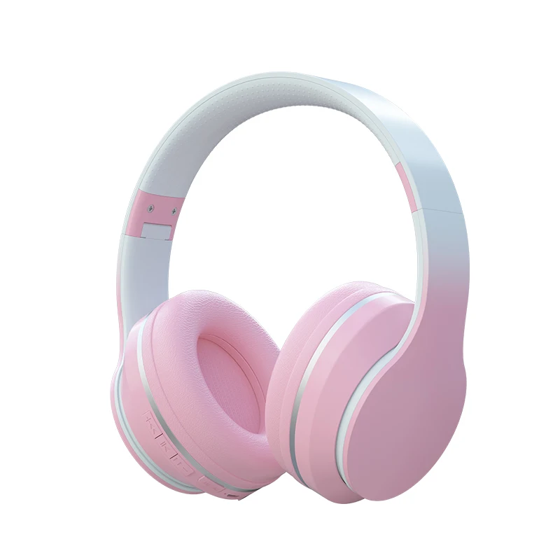 Bluetooth-гарнитура с микрофоном и градиентным цветком