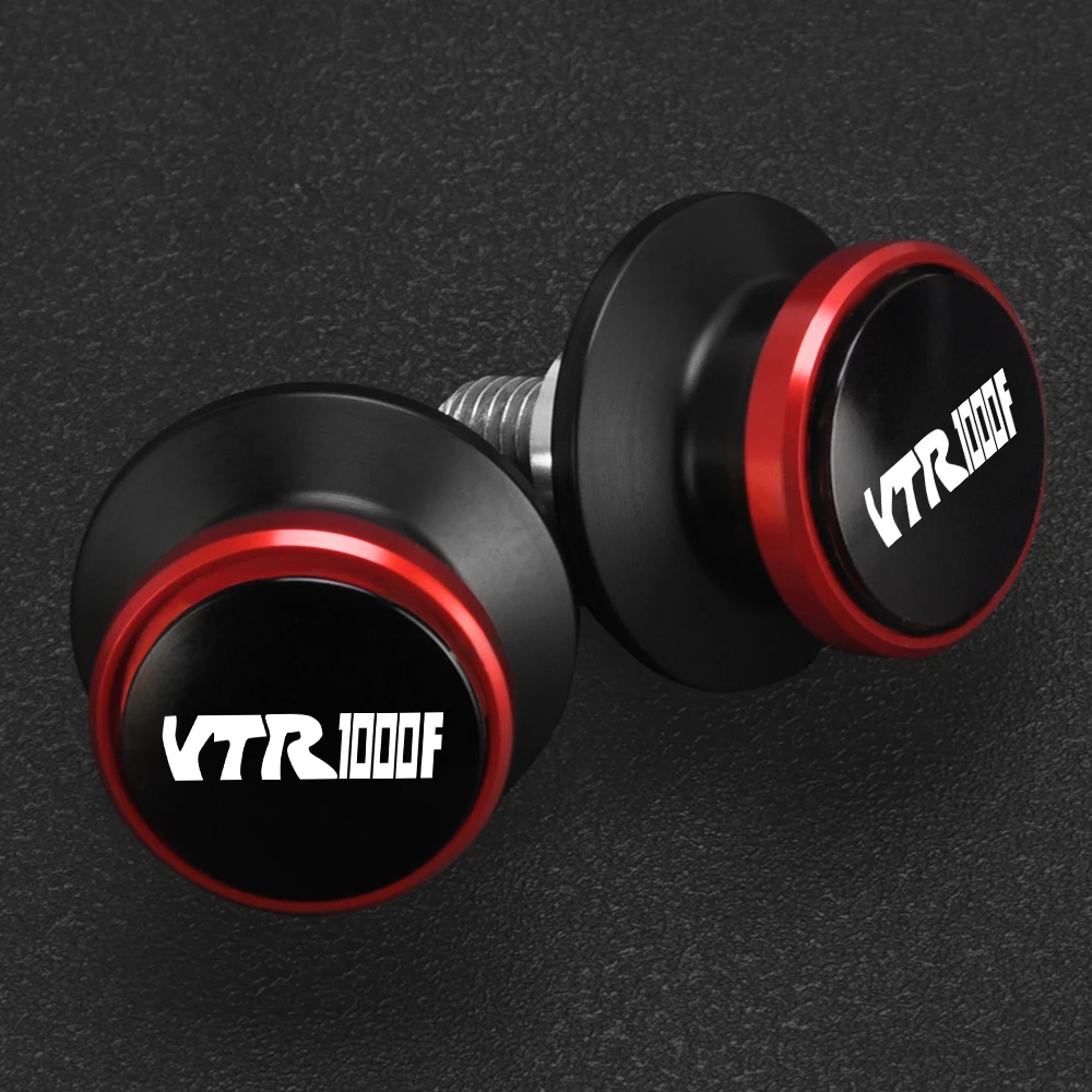 

For Honda VTR1000F VTR 1000F 1998 1999 2000 2001 2002 2003 2004 2005 Motorcycle 6MM Swingarm Spools Rear Stand Screws Sliders