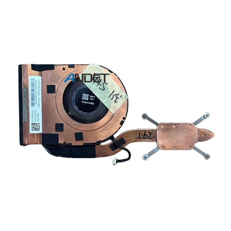 Оригинальный охлаждающий вентилятор для ноутбука Lenovo Thinkpad T490S T495S T14S радиатор