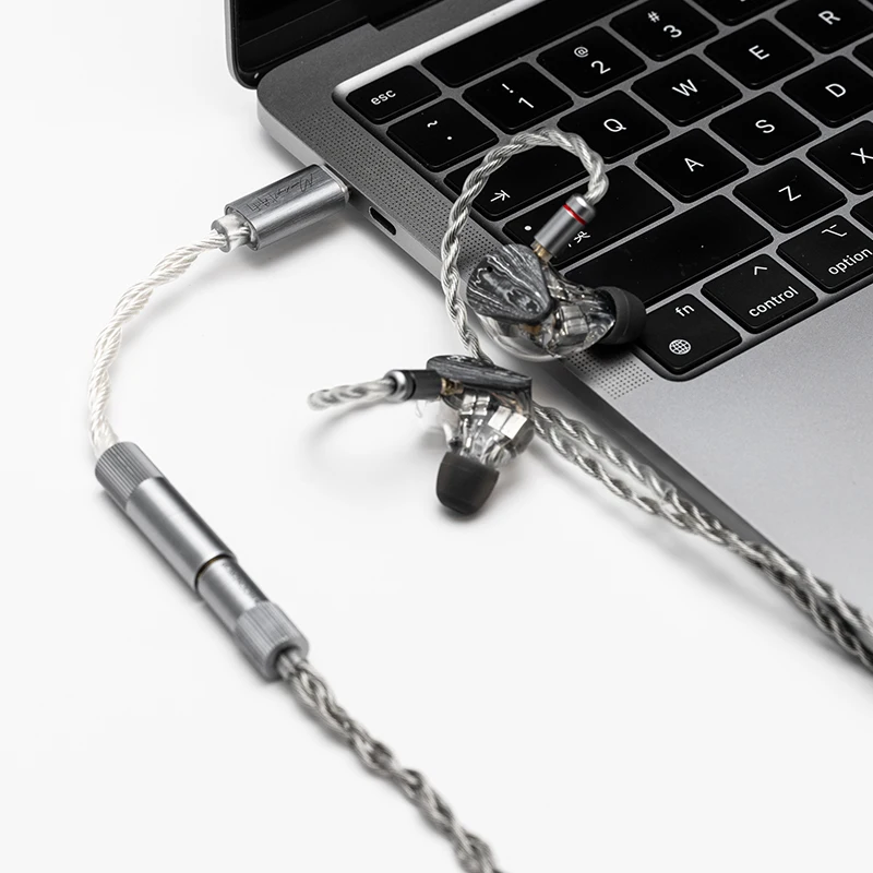 Фото MOONDROP ECHO-B USB C 4,4 мм, полностью балансный портативный ЦАП/усилитель, 32 бит/384 кГц, декодирование Harware №3