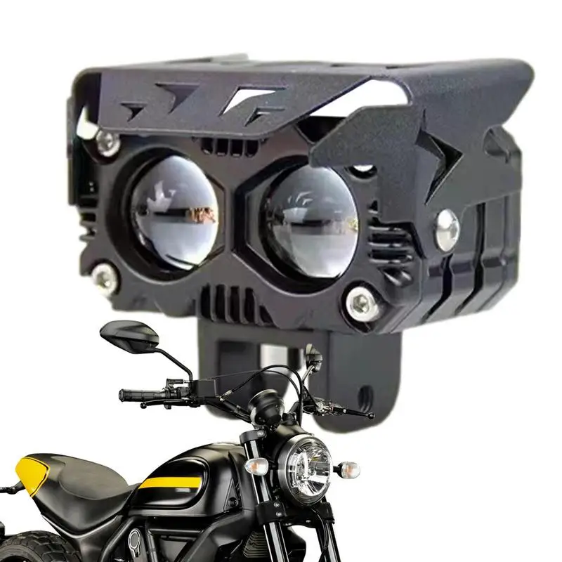 

Motorcycle Spotlight Lens LED Motorcycle Auxiliary Light Multi-Functional Motorcycle Accessory For UTVs Adventure Riding Dirt