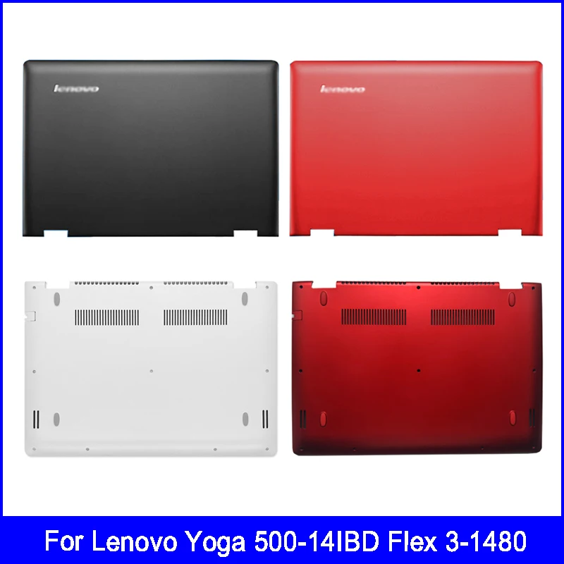 

New Laptop LCD Back Cover For Lenovo Yoga 500-14IBD Flex 3-1470 Flex 3-1435 Flex 3-1480 Top Case A D Shell