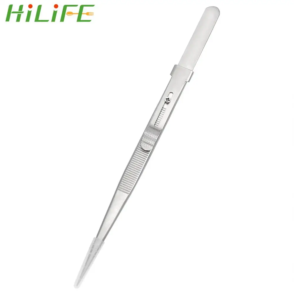 

HILIFE Anti Static for Jewelry Electronic Components Holding Tightly Precision 165mm Adjustable Slide Lock Tweezer