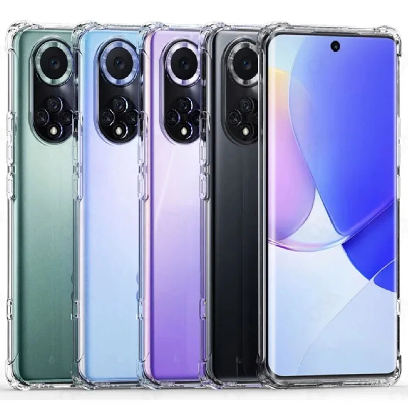 

Luxury Silicone Back Cover For Huawei P30 40 50 Pro Honor 70 80 Pro Shockproof Tpu Case For Huawei Nova 10 9 7 8 Pro 6 6SE 5 9se
