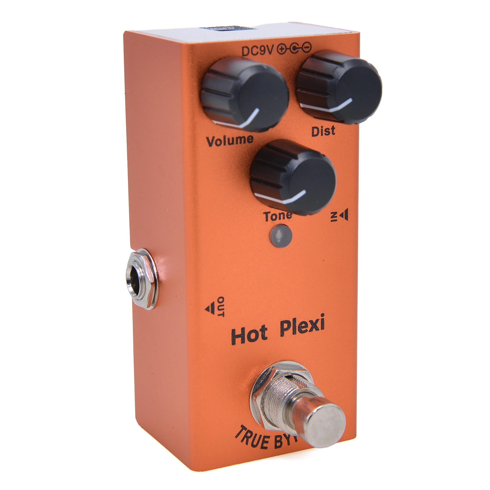 Фото Электрогитарная педаль Hot Plexi с расширенными эффектами дисторшн для электрогитары, с функцией True Bypass. №2