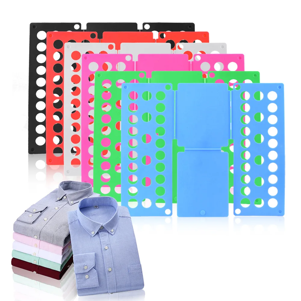 

Save Time T Shirts Jumpers Organizer Fold Quick Clothes Folding Board Clothes Holder Adult Kids Magic Clothes Folder