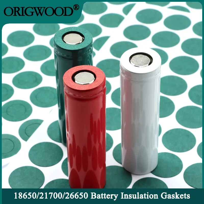 Изоляционные прокладки для литий-ионных батарей 18650/21700/26650: 50-5000 шт. клей