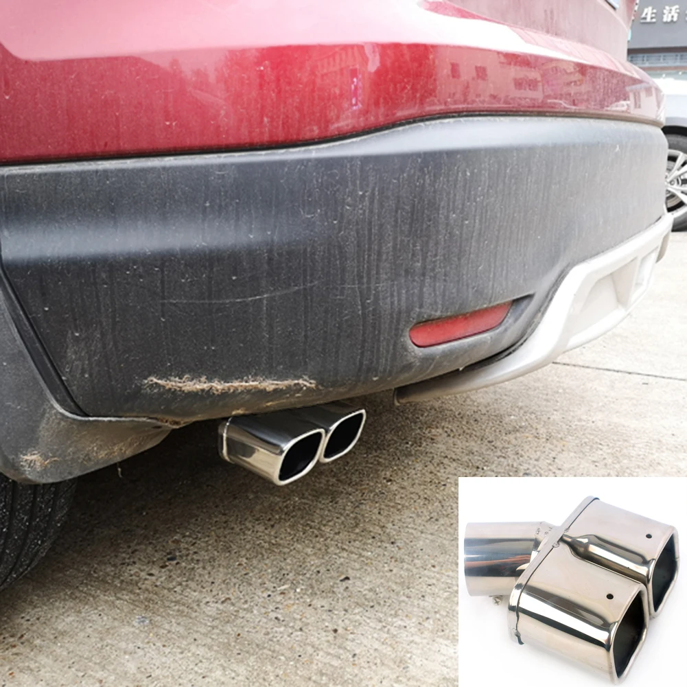 

1Pc Muffler Tail Pipe Tip Tailpipe For Nissan Qashqai 2007 2008 2009 2010 2011 2012 2013 2014 2015