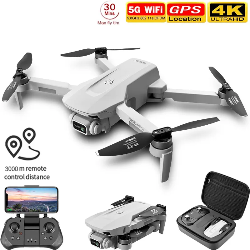 

F8 GPS Drone 5G HD 4K Camera Professional 2000m Image Transmission Brushless Motor Foldable Quadcopter RC Dron Gift