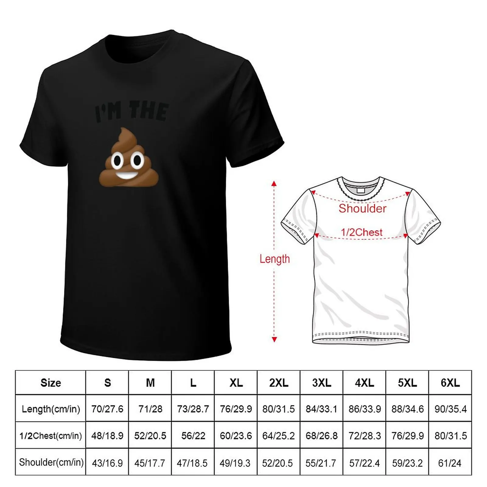Футболка I'm the Poop Emoji