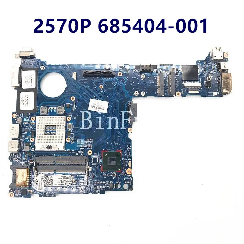 685404-001 685404-501 685404-601 Mainboard For HP Elitebook 2570P Laptop Motherboard 100% Full Tested Working Well Free Shipping
