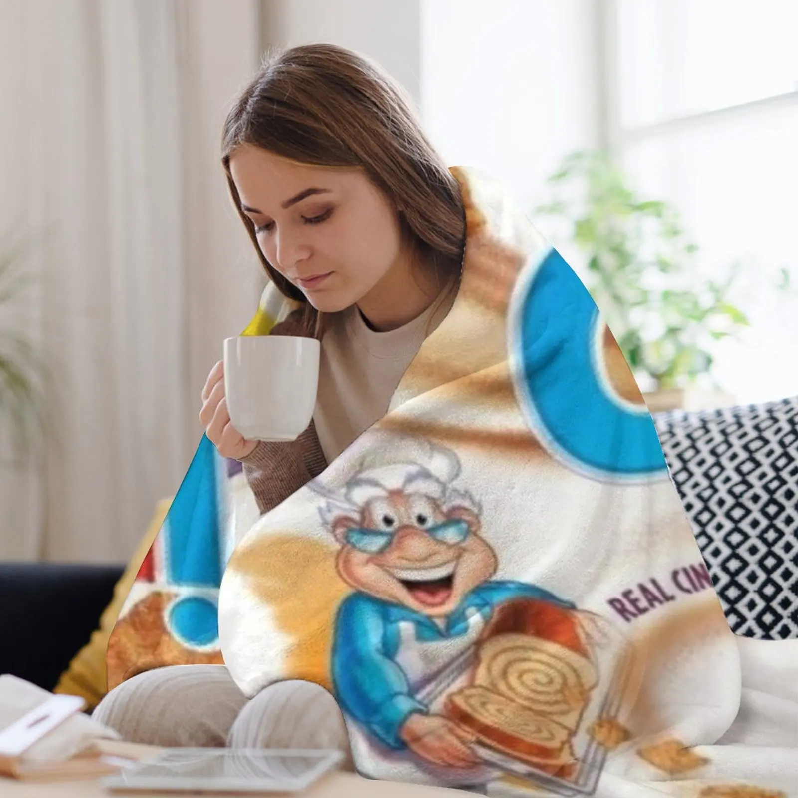 Одеяло для тостов с корицей многофункциональные декоративные одеяла