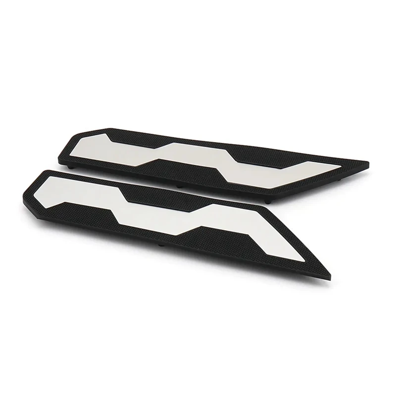 2 шт. боковые подножки для водителя комплект педалей черные и серебряные