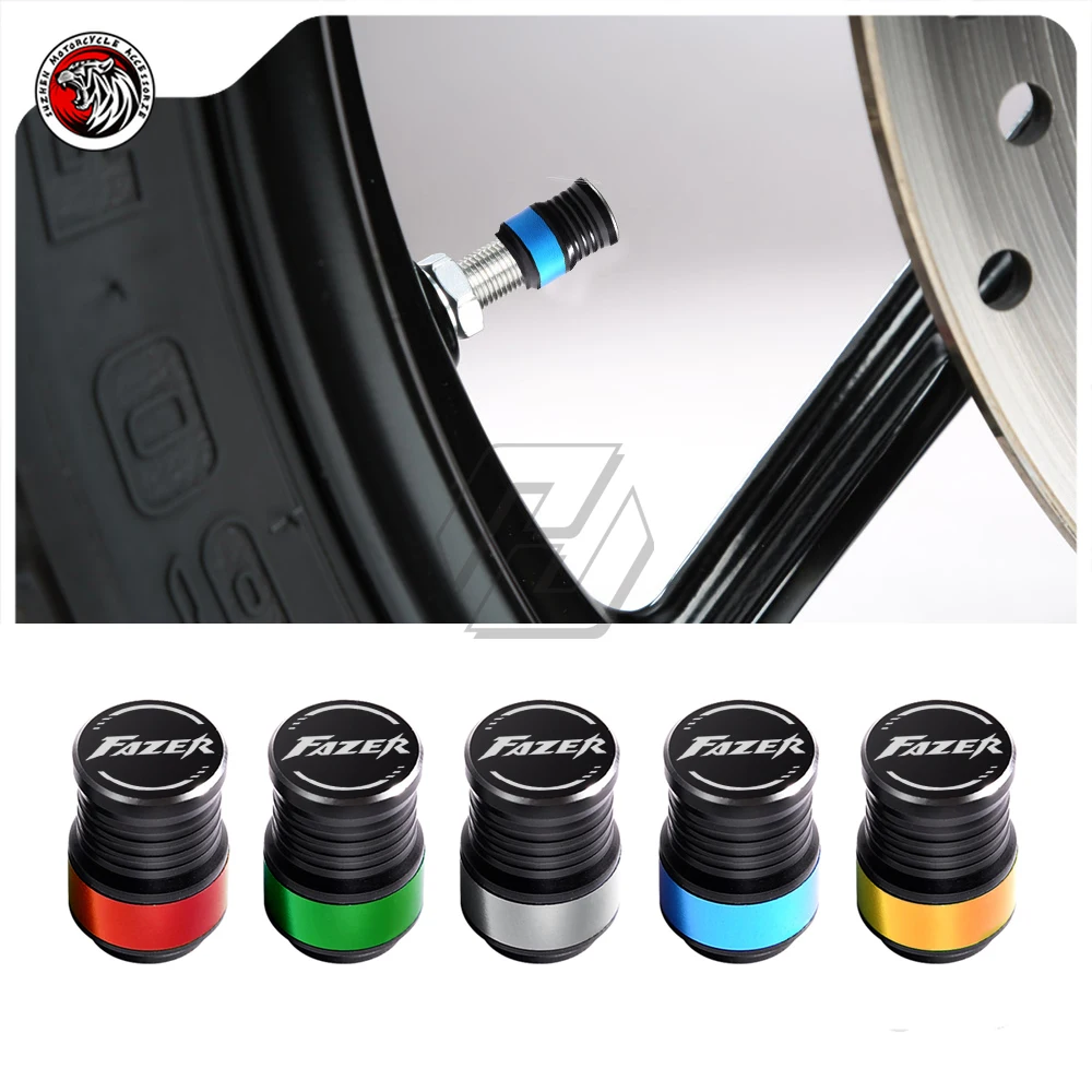 

Мотоциклетные аксессуары, колпачки клапанов колесных шин, подходят для Yamaha Fazer 150 250 400 R