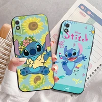 disney cute stitch phone case for xiaomi cc9 cc9e 10s 10 pro 11 11 lite 11 pro 10 silicone cover soft carcasa funda coque back