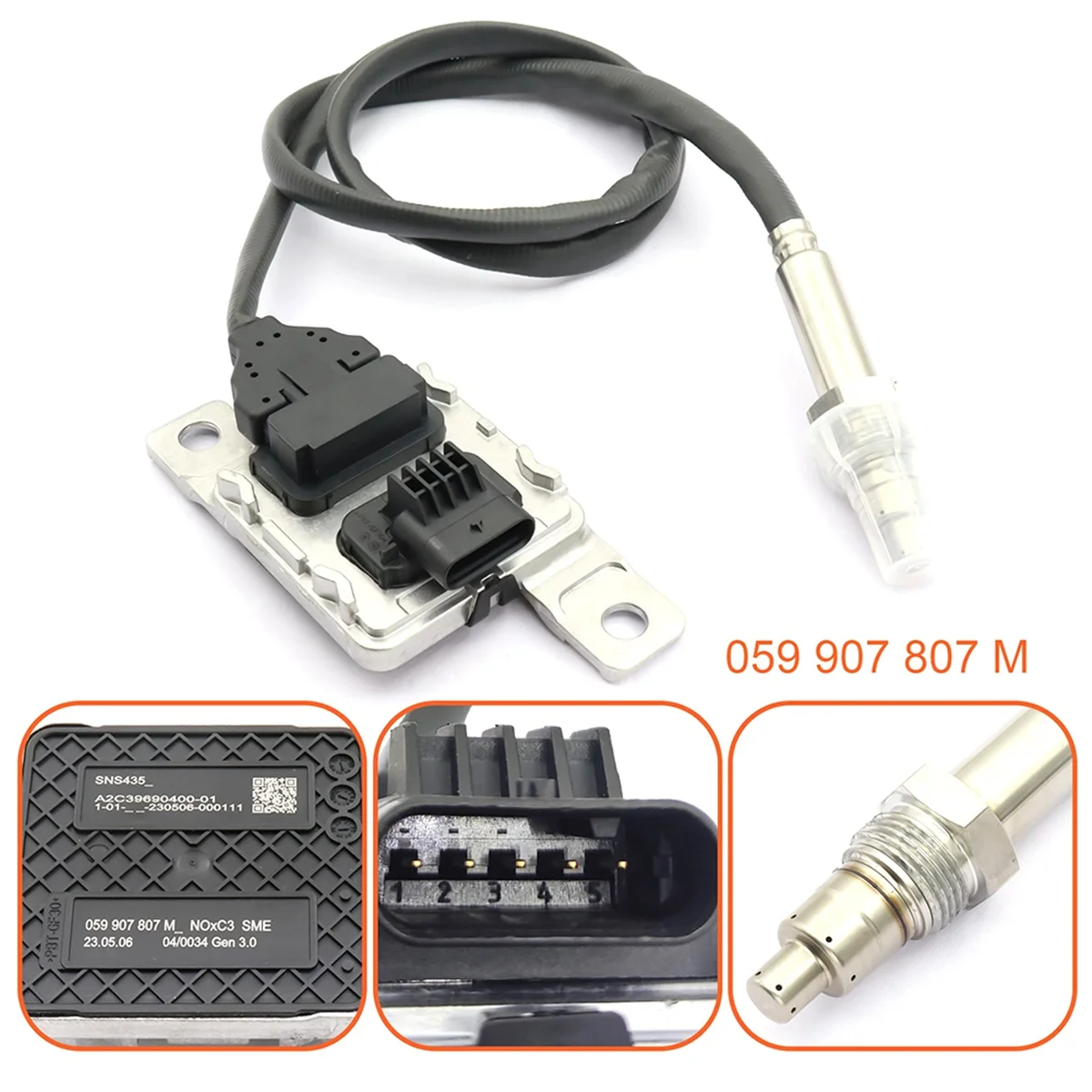 Датчик кислорода азота 059907807 м NOX для VW M