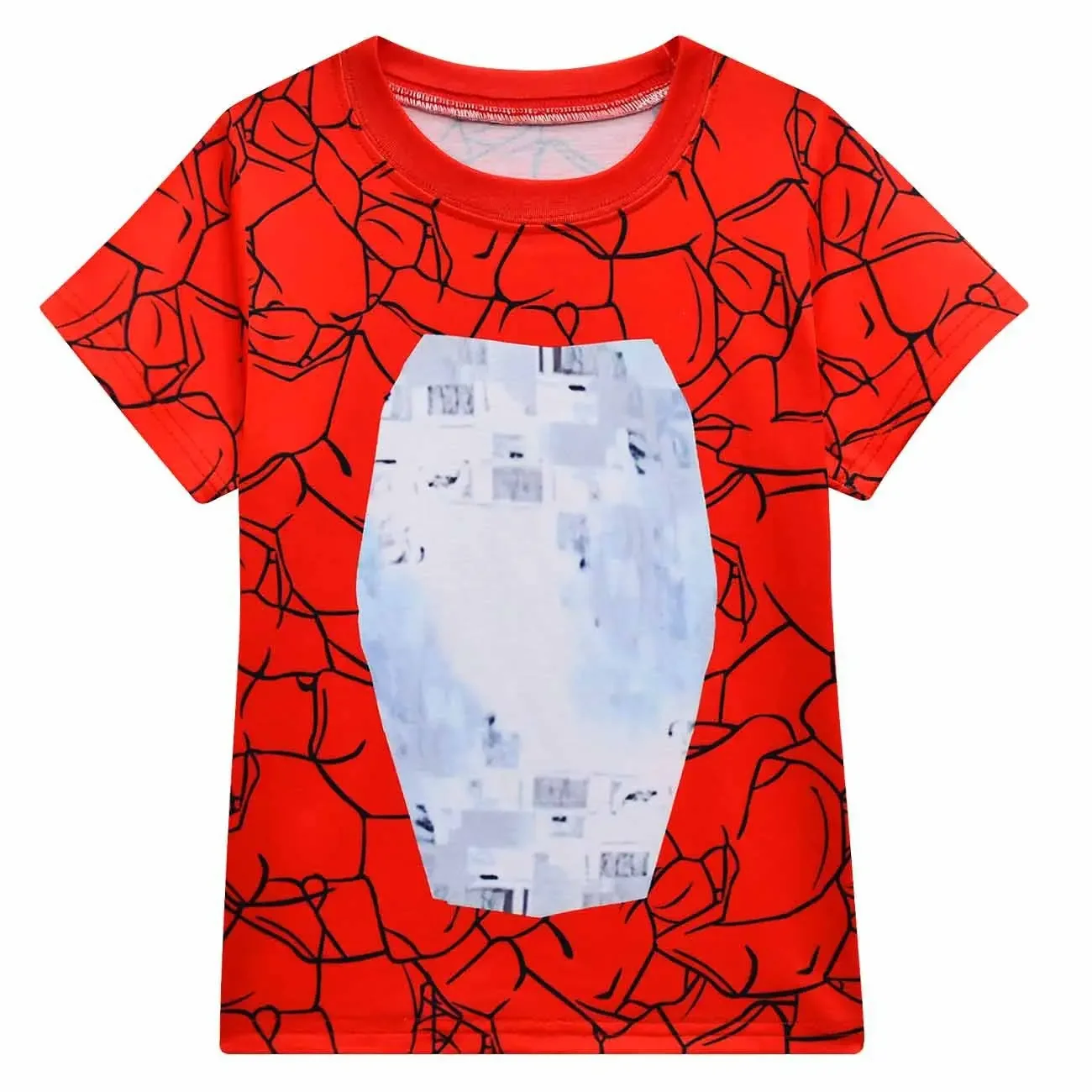 Детская футболка с короткими рукавами и для мальчиков девочек комплект одежды