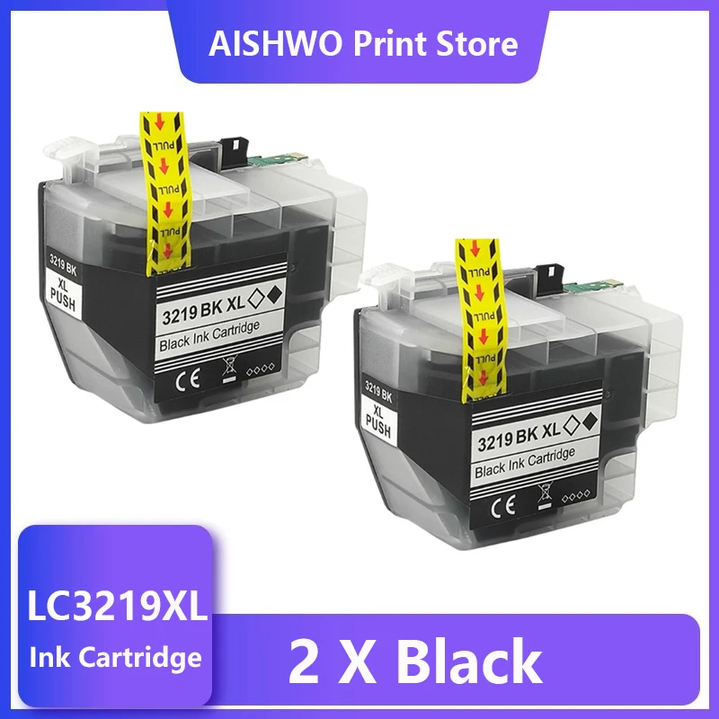 

X2 Black LC3219XL Compatible LC3219 XL Ink Cartridges for Brother MFC-J5330DW MFC-J5335DW MFC-J5730DW MFC-J5930DW MFC-J6530