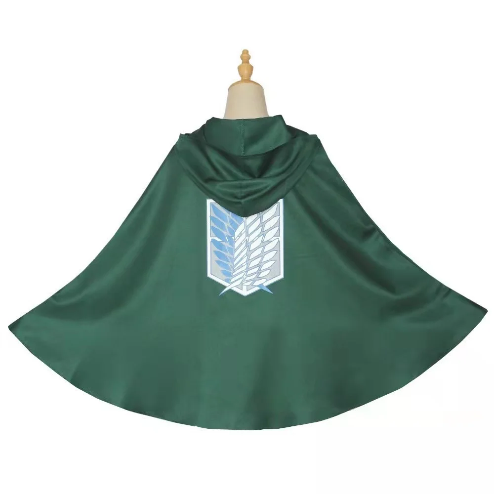 Костюм для косплея аниме атака на титянь накидка Kyojin ожерелье полуперчатка с