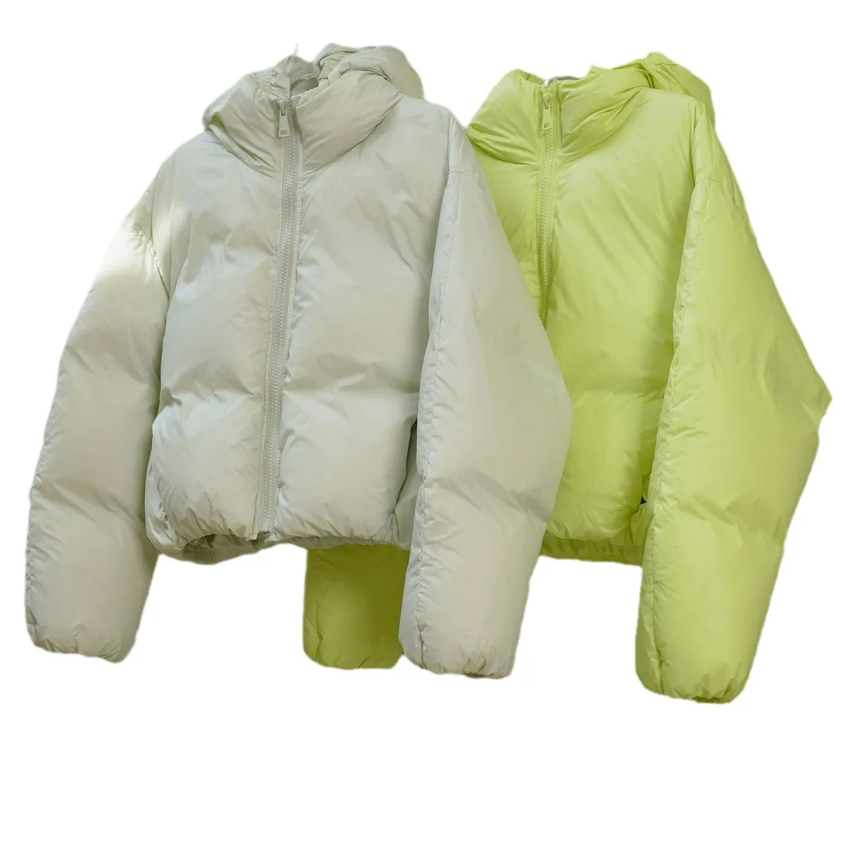 Длинный пуховик UMI MAO зимняя новая модная свободная теплая короткая куртка с