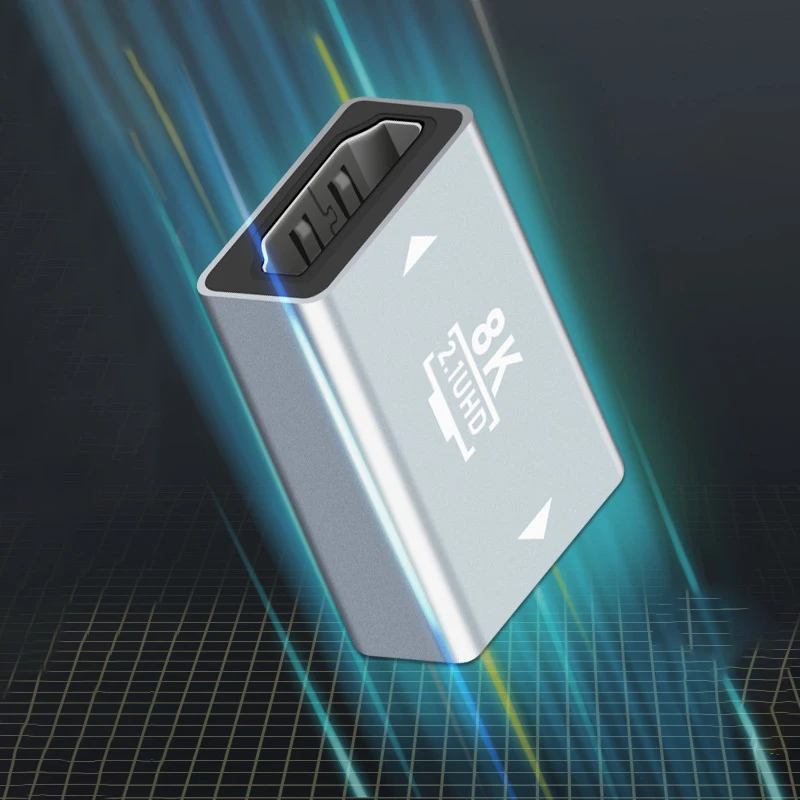 60 Гц 8K удлинитель для ТВ-приставки HDTV UV00I HDMI-совместимый 2 1 адаптеры мама-мама