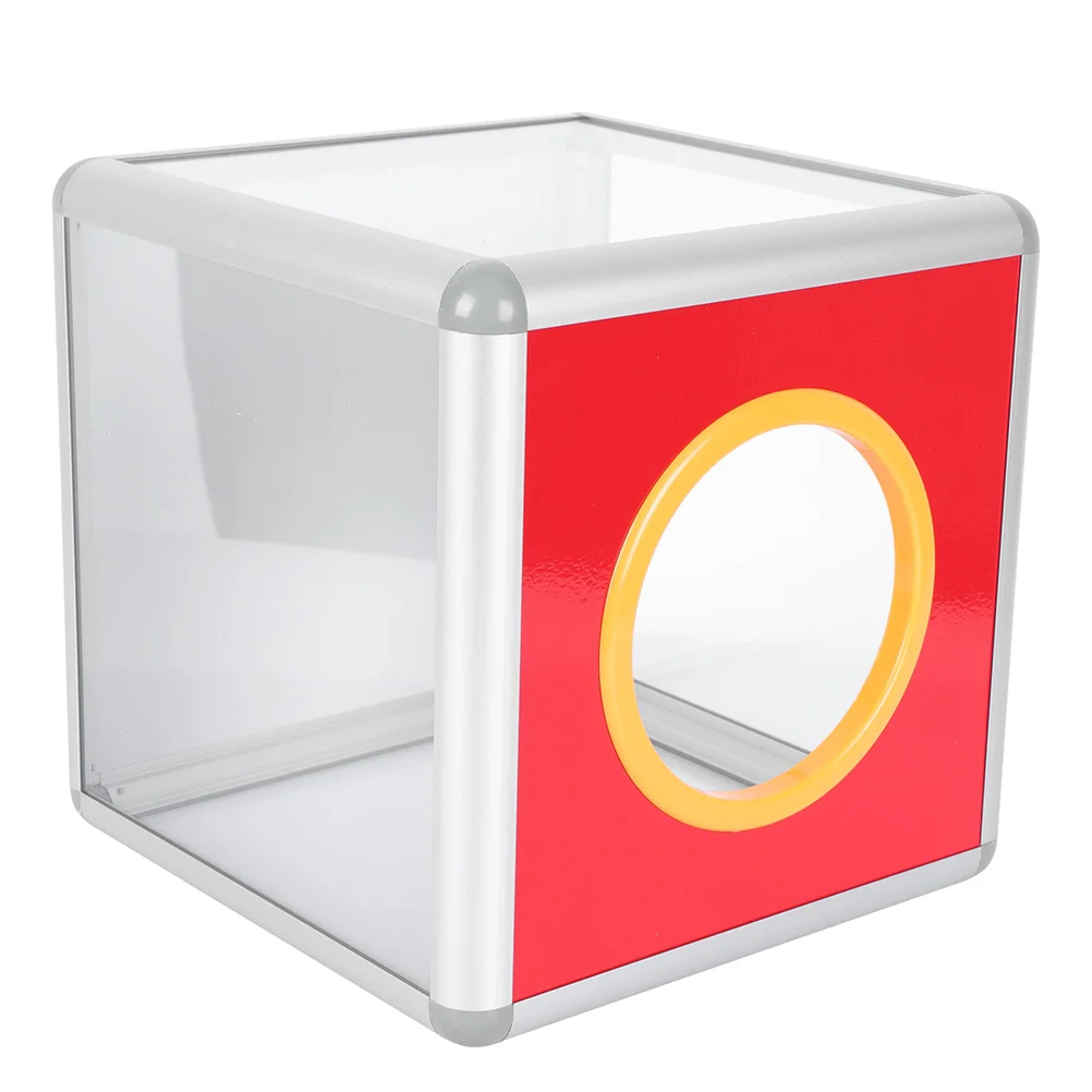 

Raffles Box with Slot Transparent Lottery Container