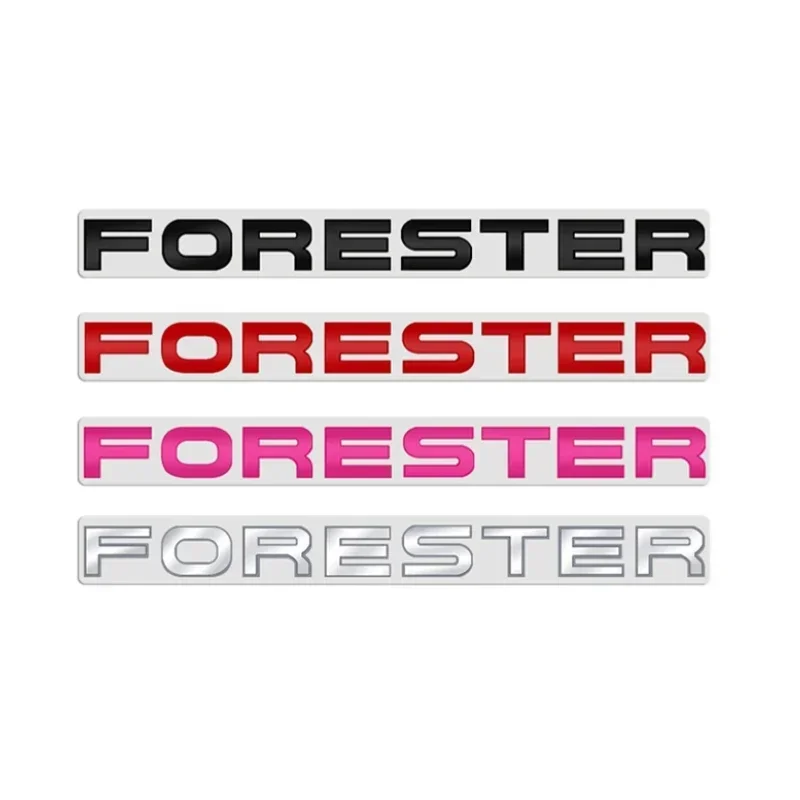 Автомобильный металлический задний багажник эмблема с буквами авто кузов крыло